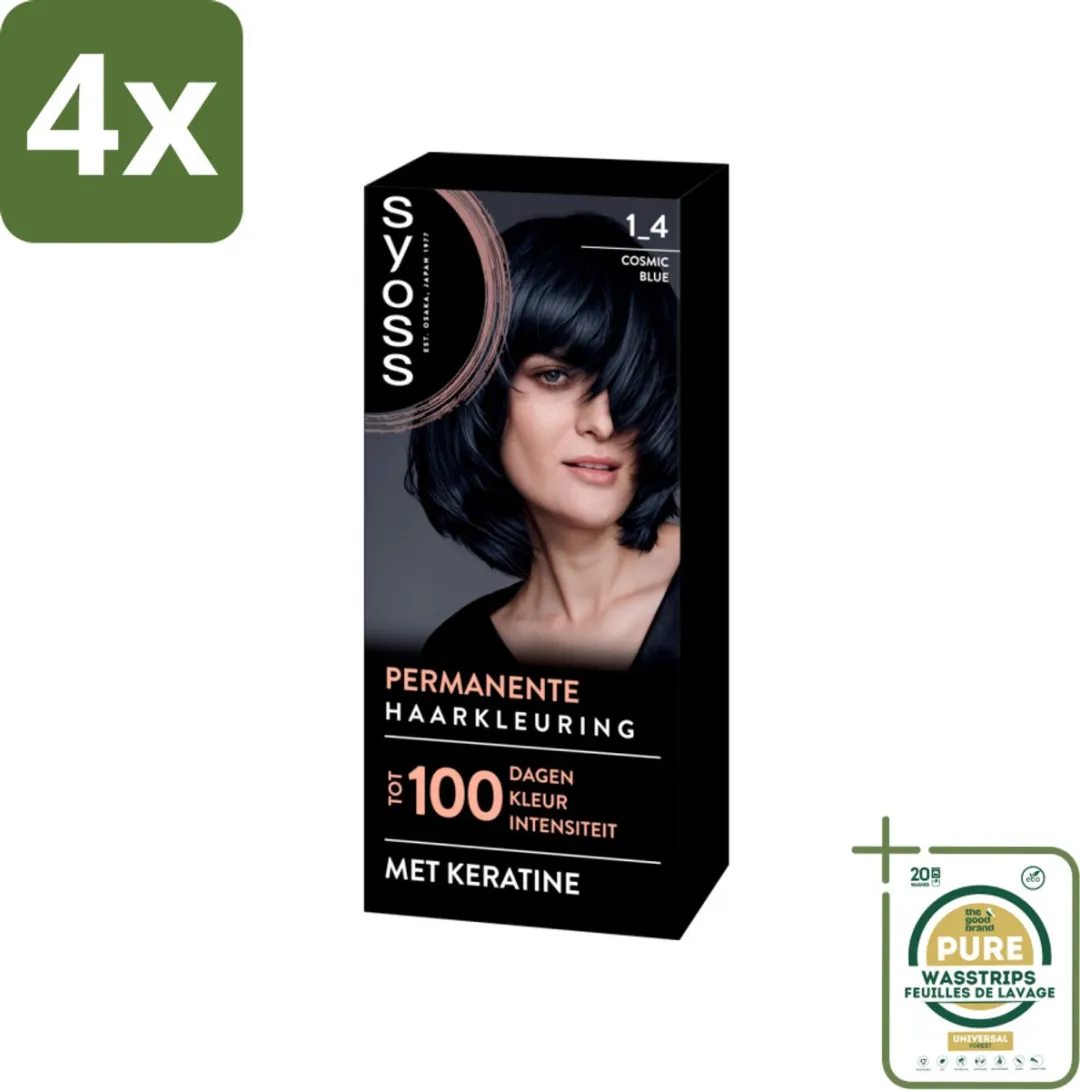 SYOSS Coloration 1-4 Cosmic Blue Haarverf