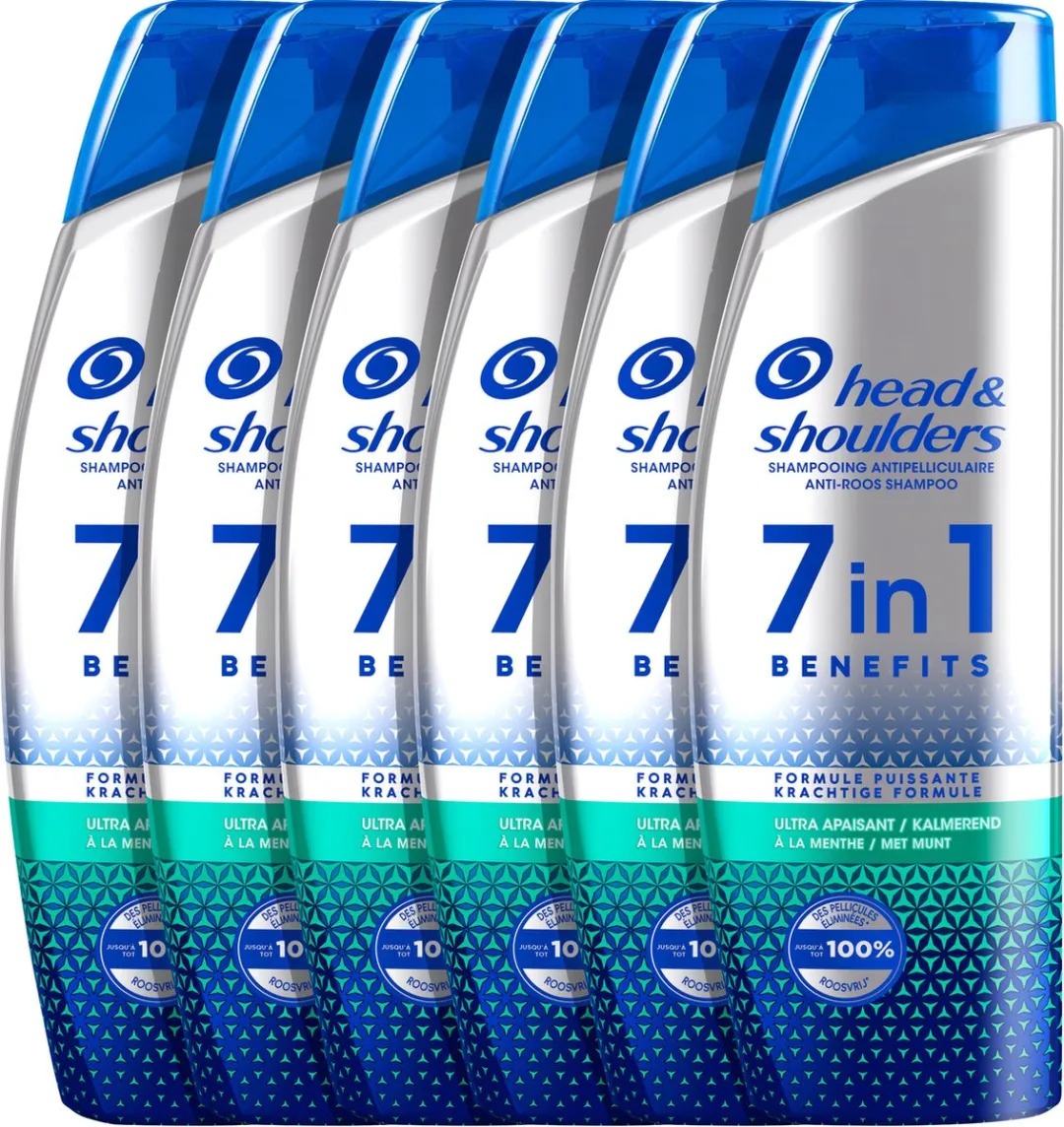 Head & Shoulders 7in1 Anti-Roos Shampoo - 6x225ml