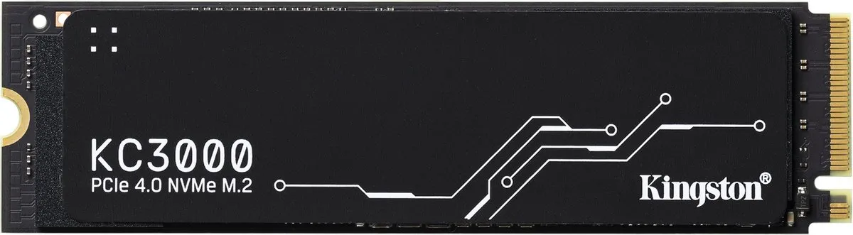 Kingston KC3000 SKC3000D/2048G SSD - 2TB - Grafiet Heatsink