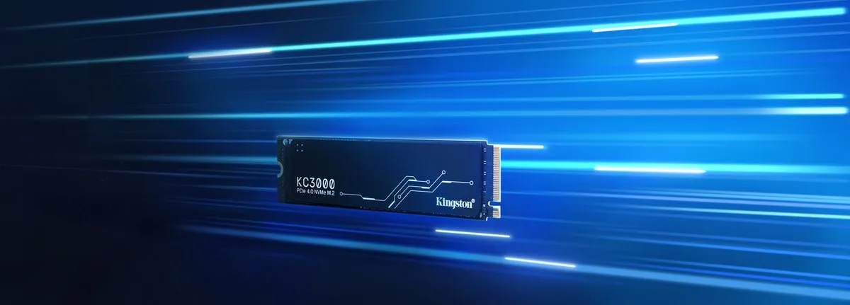 Kingston KC3000 SKC3000D/2048G SSD - 2TB - Grafiet Heatsink