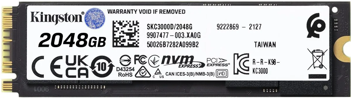 Kingston KC3000 SKC3000D/2048G SSD