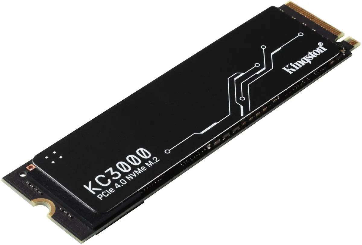 Kingston KC3000 SKC3000D/2048G SSD - 2TB - Grafiet Heatsink