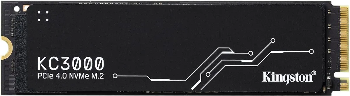 Kingston KC3000 SKC3000D/2048G SSD - 2TB - Grafiet Heatsink - afbeelding 6 van 6