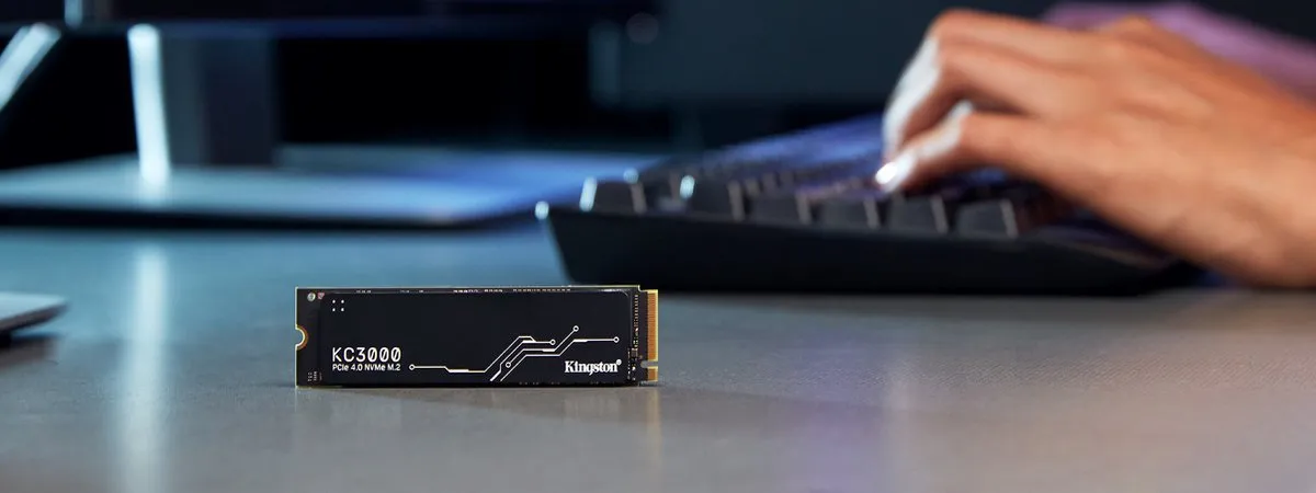 Kingston KC3000 SKC3000D/2048G SSD - 2TB - Grafiet Heatsink
