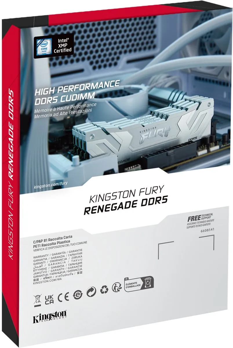 Kingston FURY Renegade White KF588CU42RW-24 24GB DDR5 - 8800MT/s CL42