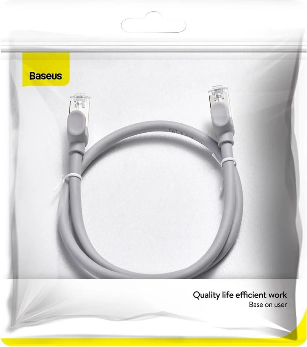 Baseus RJ45 Gigabit Netwerkkabel 0.5m - Grijs