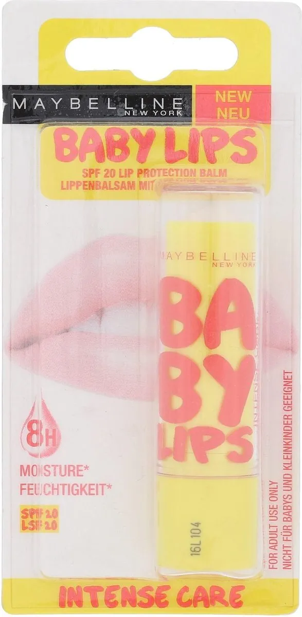 Maybelline Baby Lips Intense Care - 4.2ml Transparant