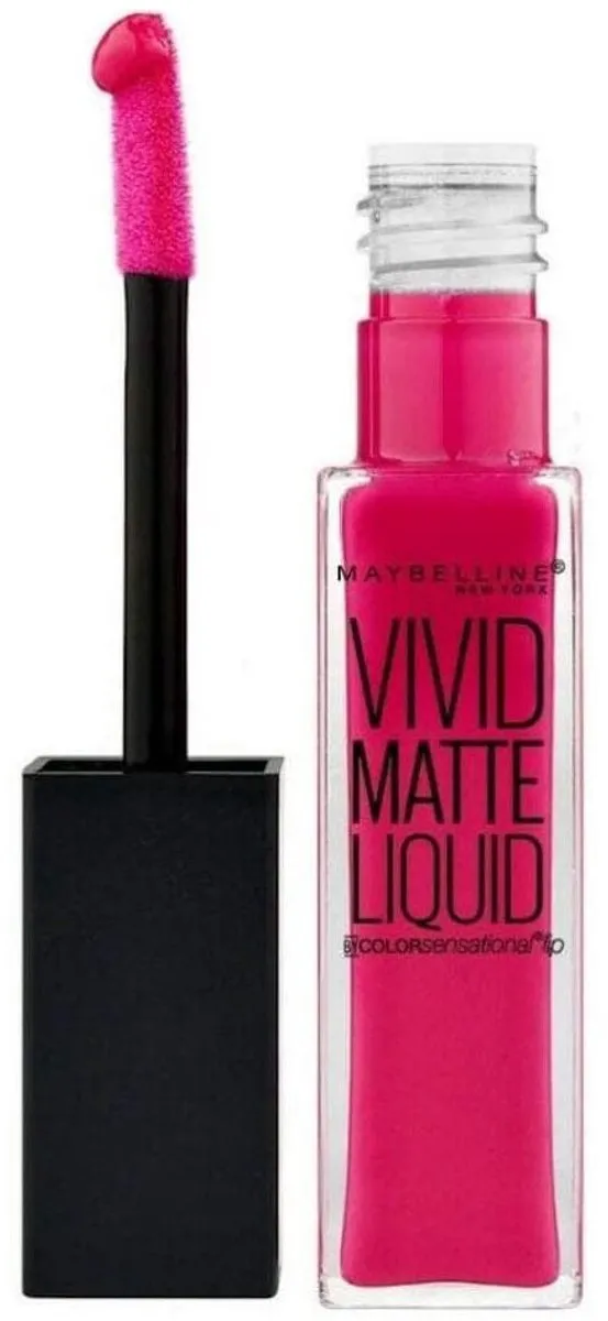 Maybelline New York Vivid Matte Liquid Lippenstift 30 Fushia Ecstasy - 10ml
