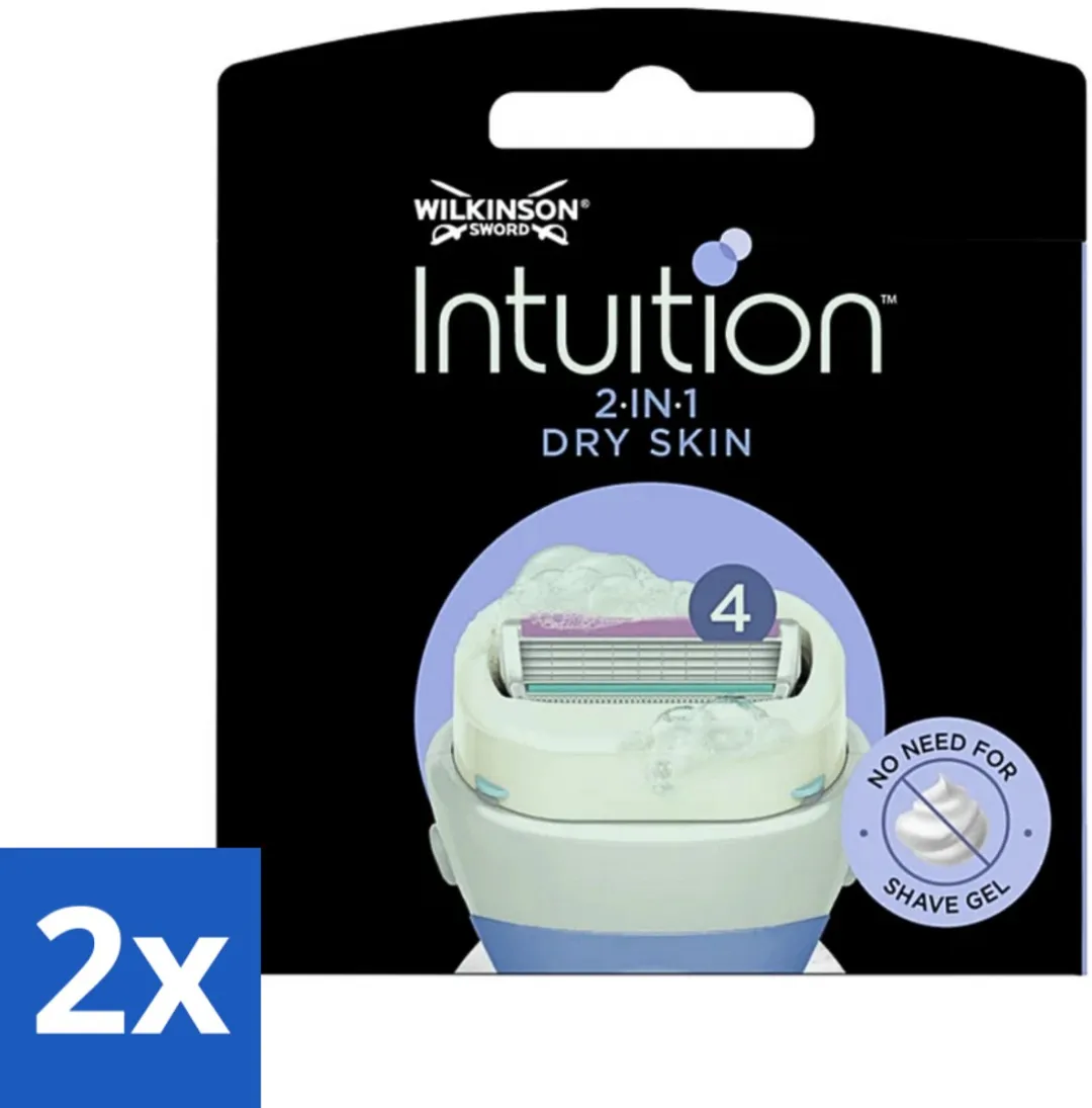 Wilkinson Sword Intuition Mesjes Dry Skin 4x