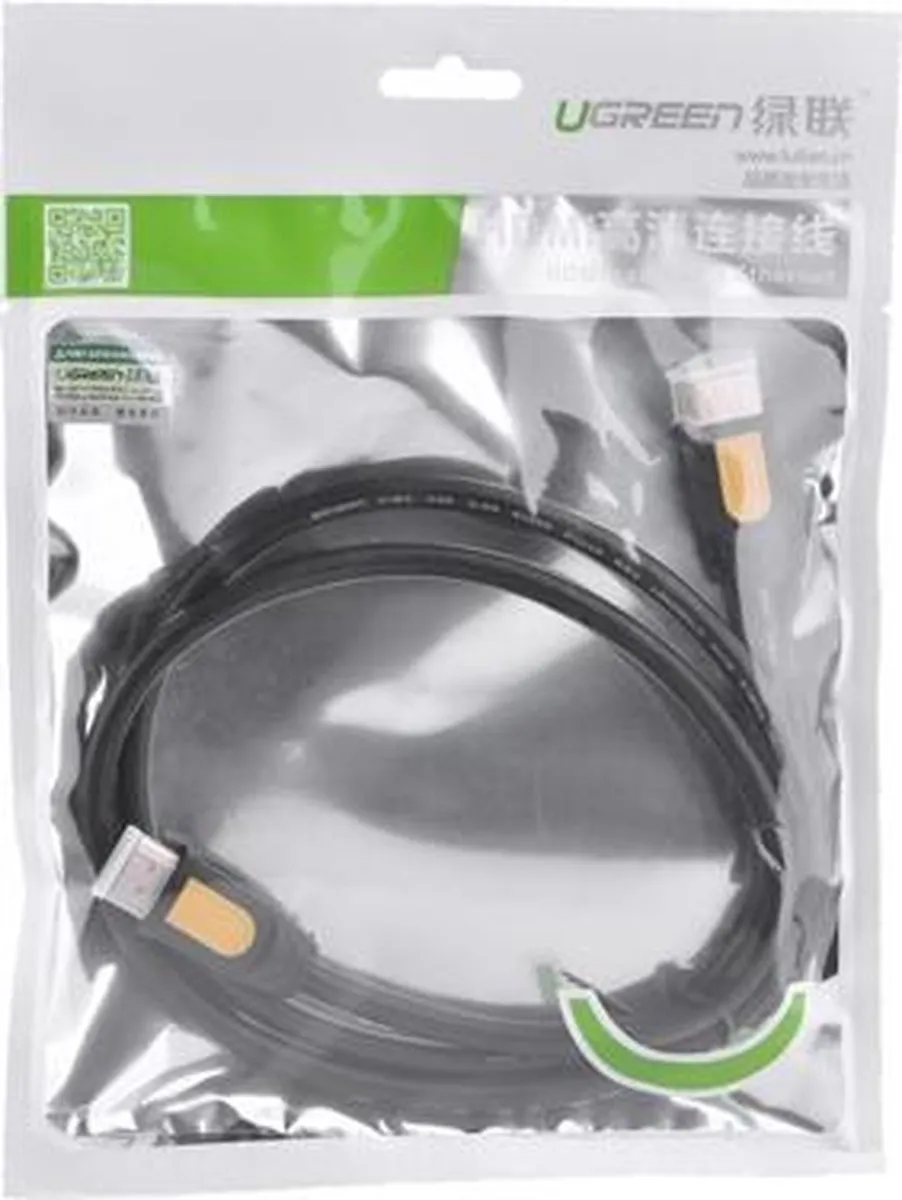 Ugreen HDMI 2.0 Kabel 4K 60Hz 2m - 30AWG - Zwart