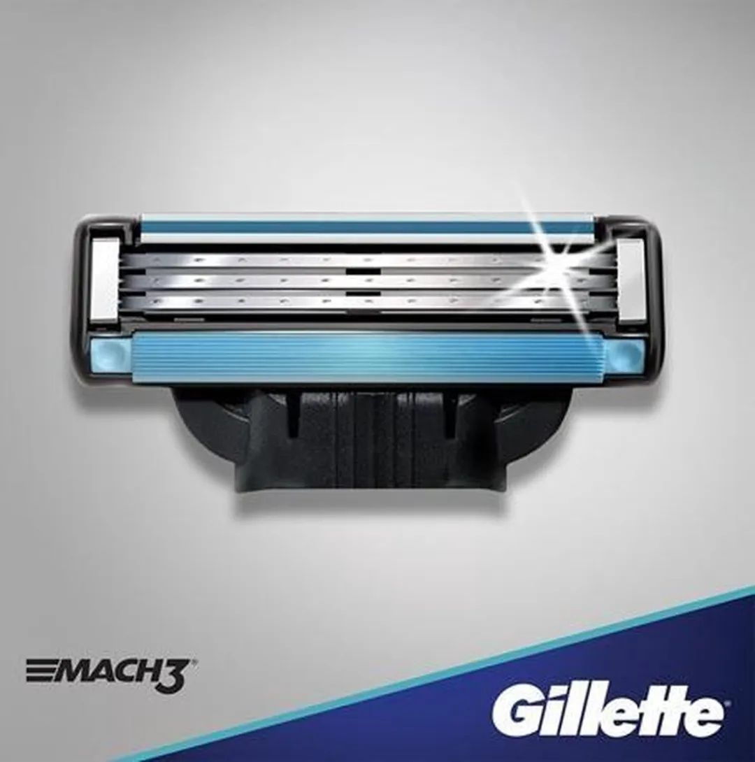 Gillette Mach 3 Scheermes - 4 Stuks