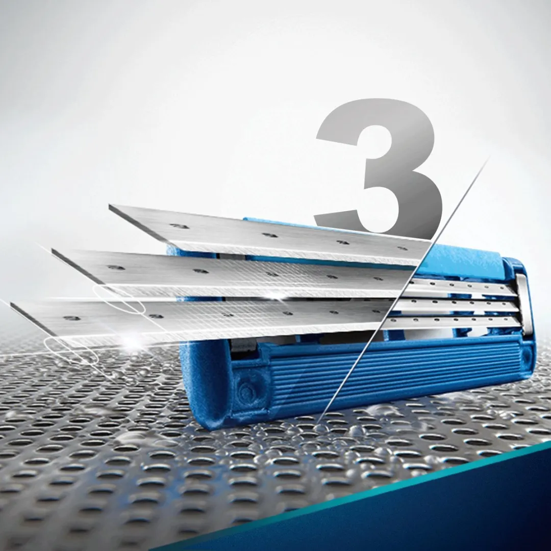 Gillette Mach3 Turbo Scheermesjes - 16 Stuks