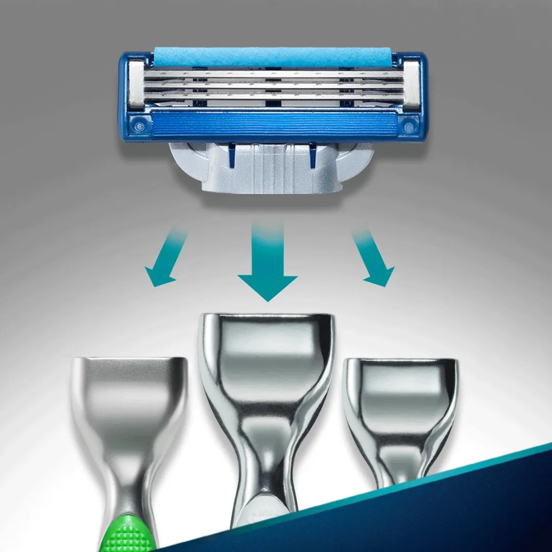 Gillette Mach3 Turbo Scheermesjes - 16 Stuks