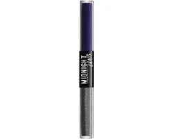 NYX Midnight Chaos Dual Ended Eyeliner Purple/Mirror Image - 3ml