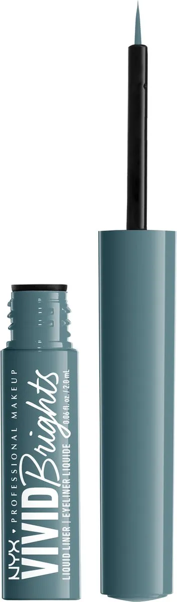 NYX Vivid Brights Matte Liquid Liner Cyan Simp 54ml