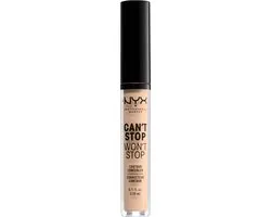 NYX Can't Stop Won't Stop Concealer Vanilla 3.5ml