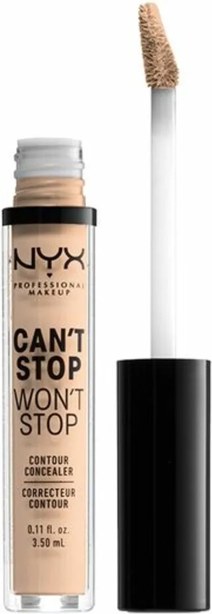 NYX Can't Stop Won't Stop Concealer Vanilla 3.5ml