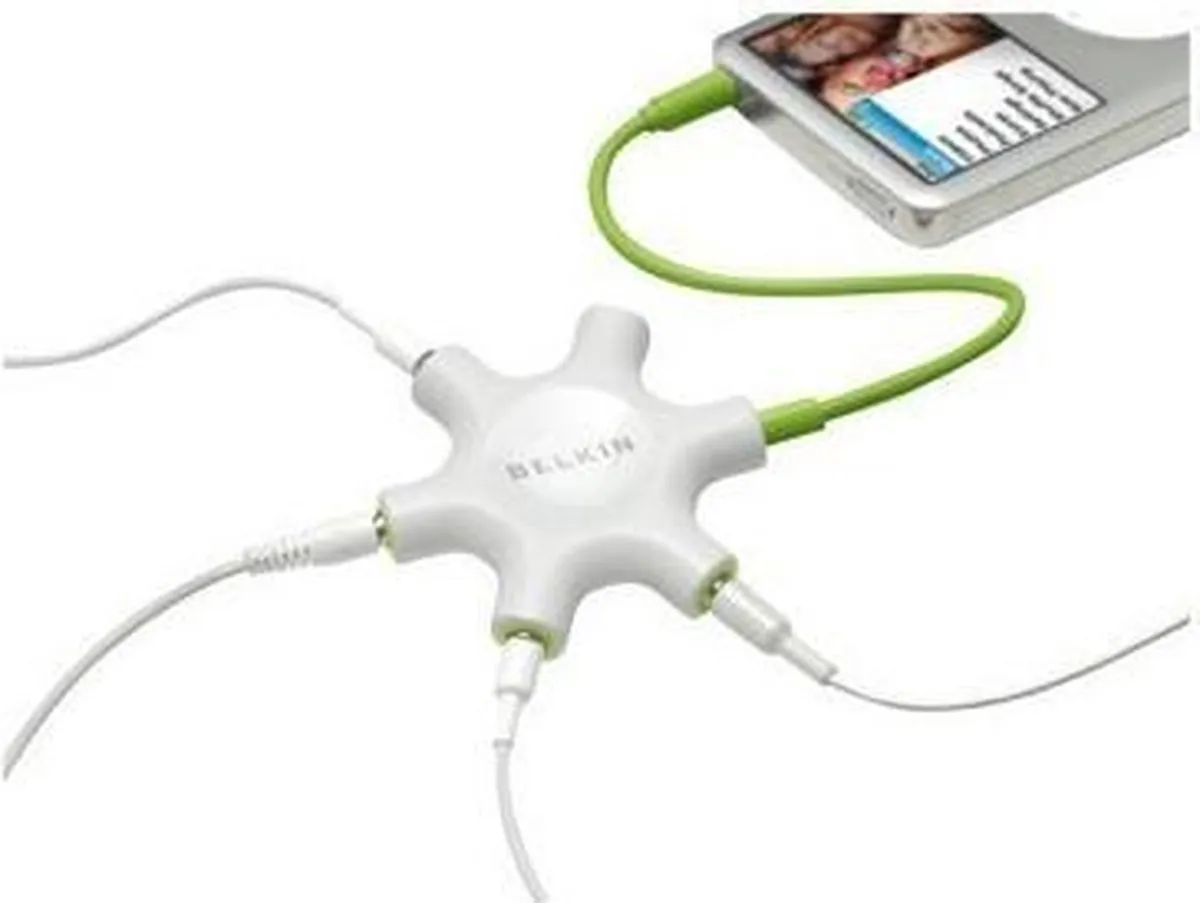 Belkin F8Z274BT Kabeladapter - Groen/Wit