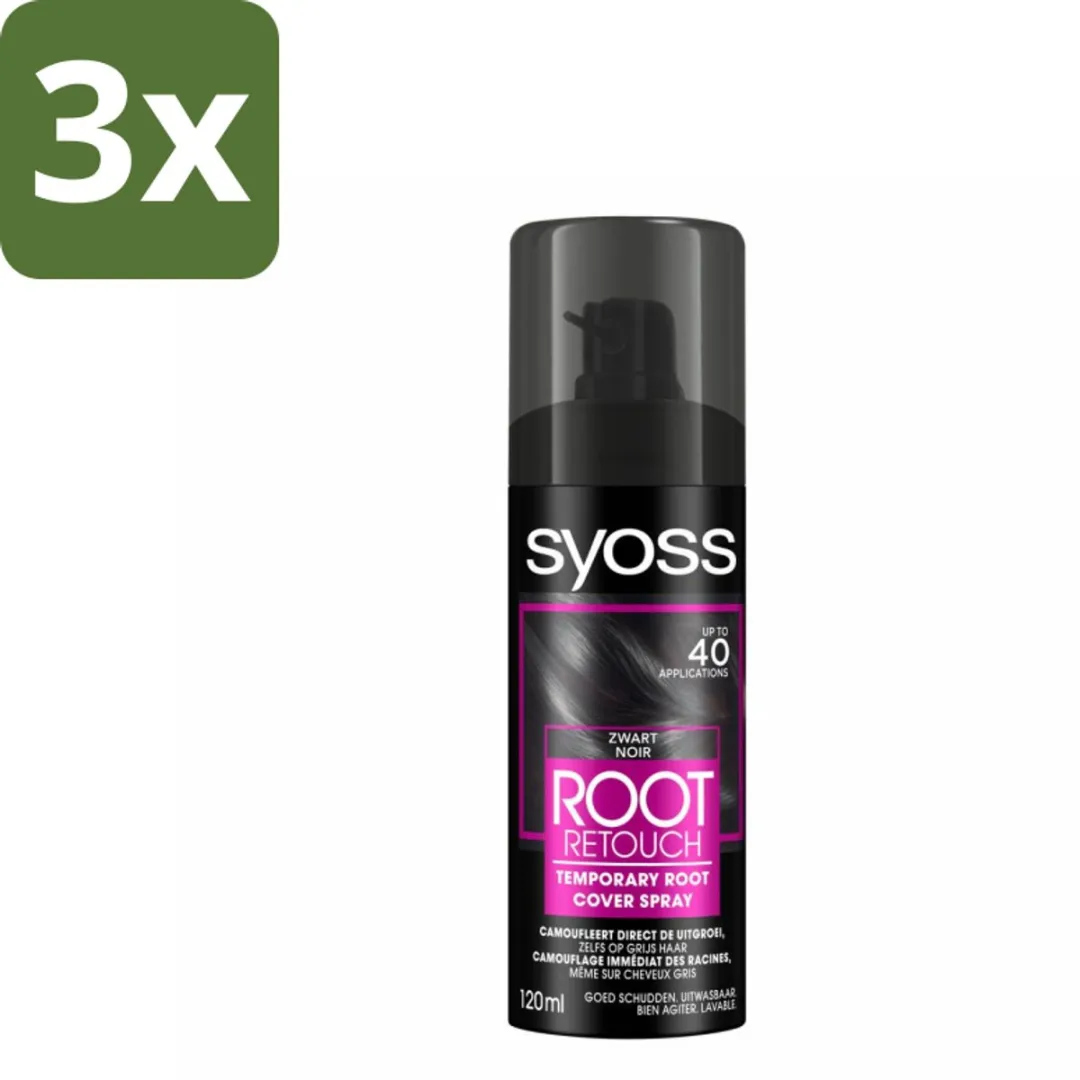 SYOSS Uitgroeispray Zwart