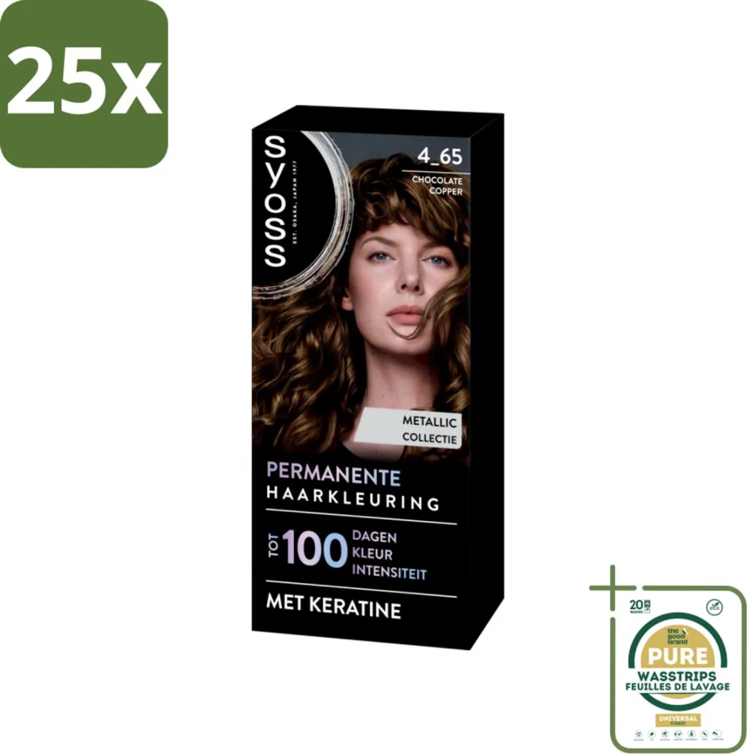 SYOSS Permanent Haarkleuring 4-65 Chocolate Copper