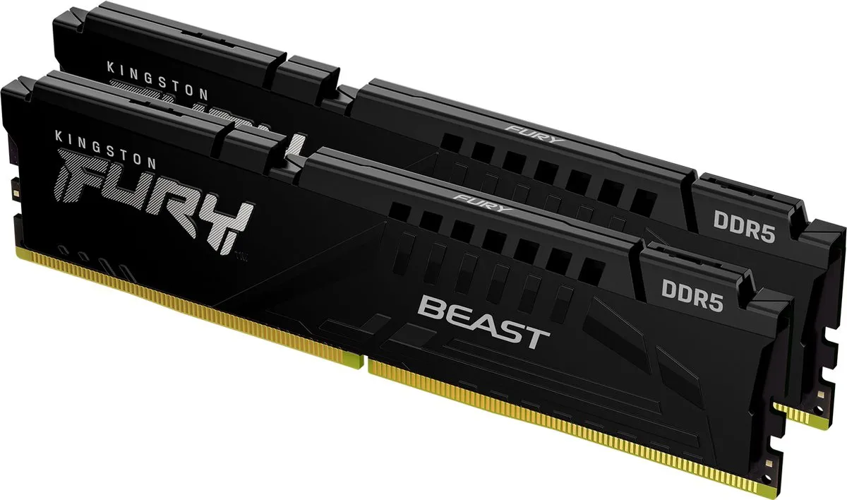 Kingston FURY BEAST KF556C40BBK2-16 RAM Geheugen 16GB DDR5 5600MHz