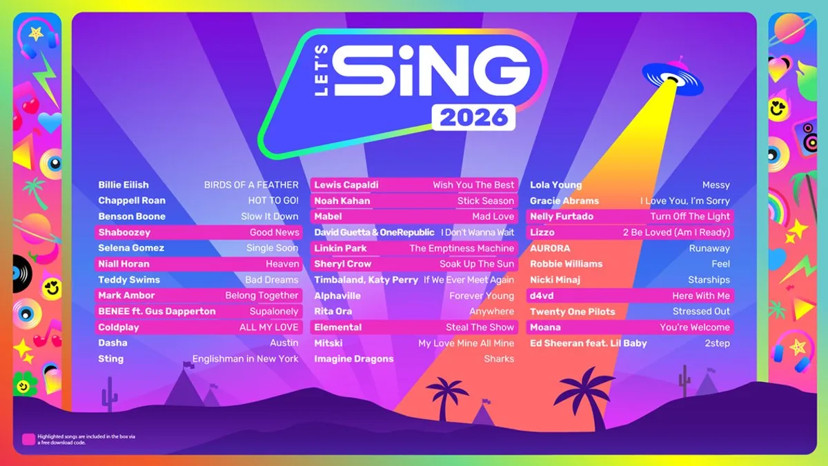 Plaion Let's Sing 2026 International Edition - 2 Microfoons - Nintendo Switch