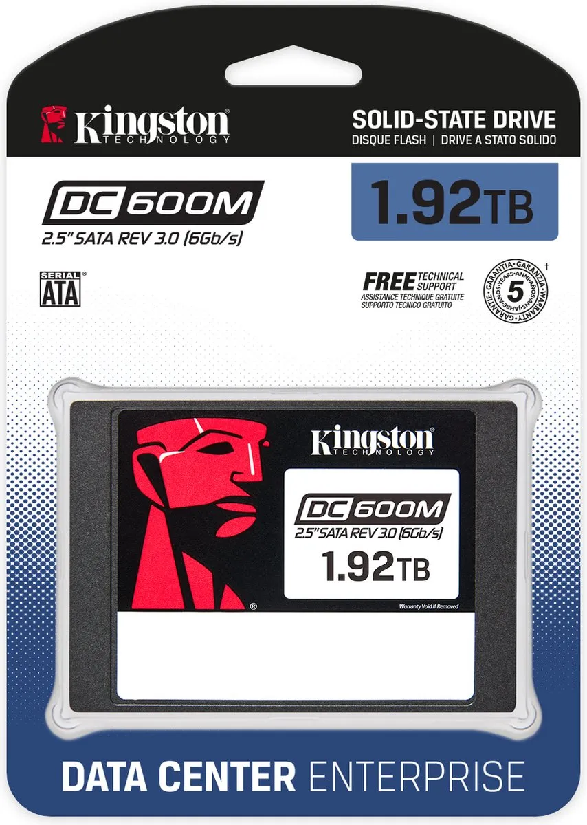 Kingston SEDC600M/1920G SSD - 2TB