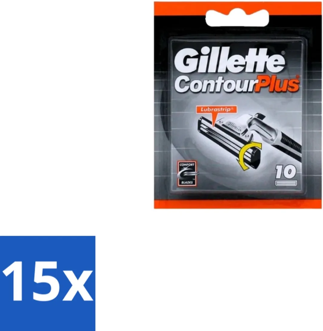 Gillette Contour Plus Wegwerpscheermesjes 10 Mesjes