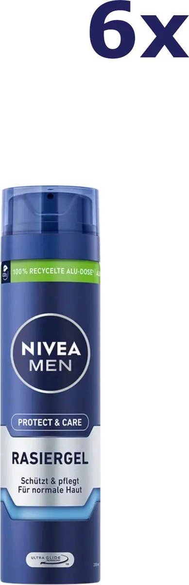 NIVEA Scheergel 200ml Mild Protect