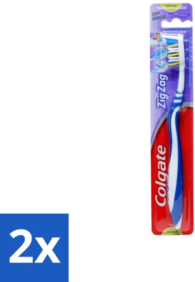 Colgate ZigZag Medium Tandenborstels