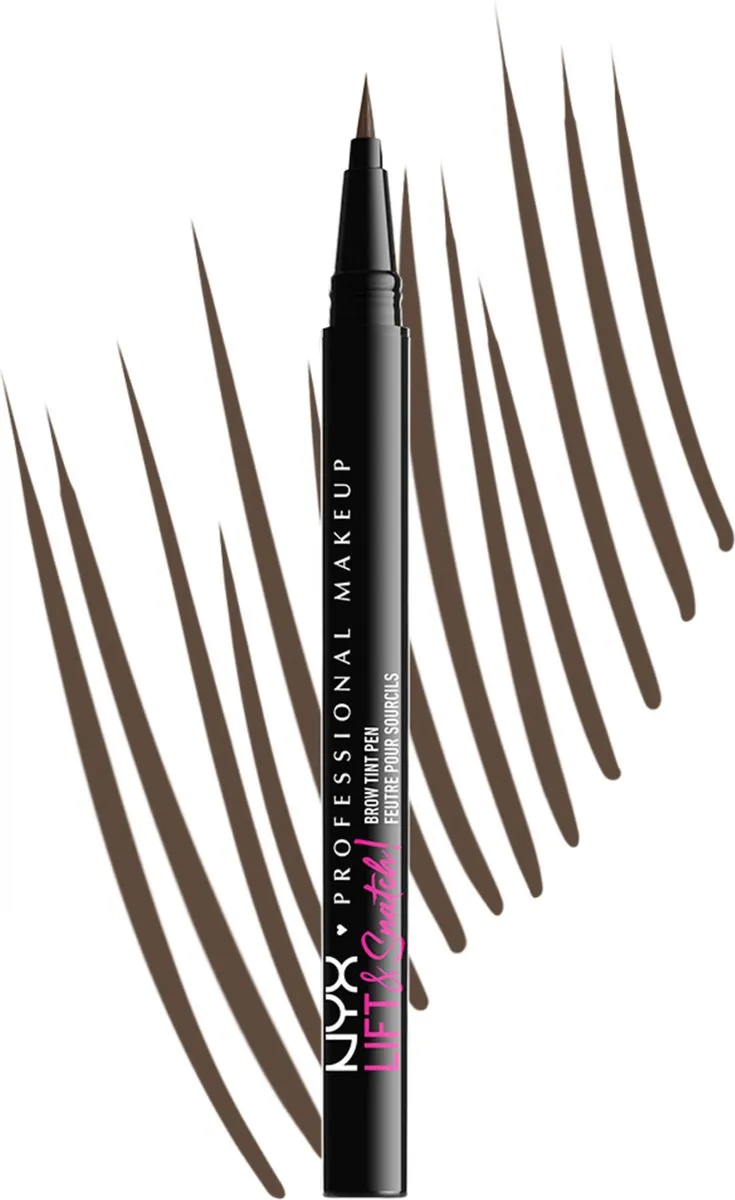 NYX Lift & Snatch Brow Tint Pen Ash Brown 6ml