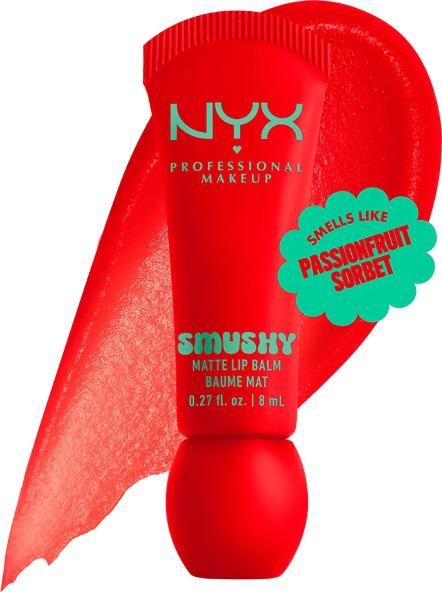 NYX Smushy Matte Lippenbalsem Soft Sorbet
