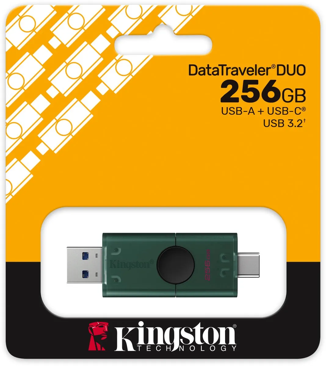 Kingston DataTraveler Duo G2 DTDEG2/256GB - 256GB USB 3.2