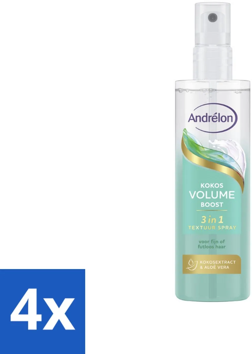 Andrélon Kokos Volume Boost Textuur Spray 3-in-1