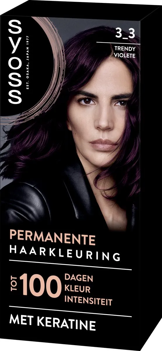 Syoss Permanent Haarkleuring 3-3 Trendy Violet 115ml