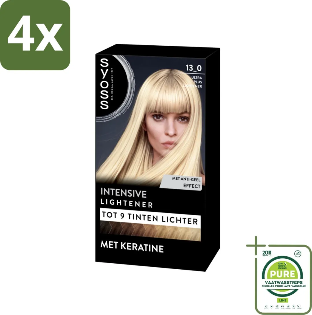 SYOSS Coloration 13-0 Ultra Plus Lightener Haarverf