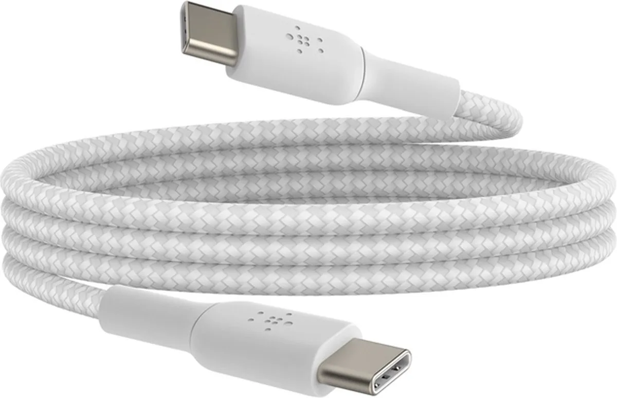 Belkin BoostCharge USB-C Kabel 0,15m - Wit