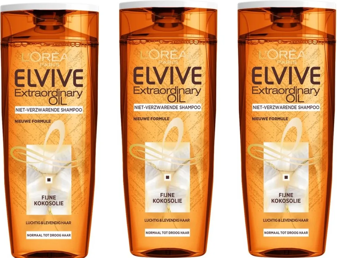 L'Oréal Paris X3 Eli Huil Ext SHP B250 - 750ml (3x250ml)