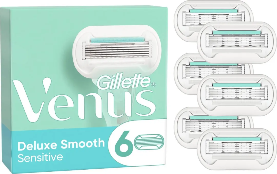 Gillette Venus Deluxe Smooth Sensitive Scheermesjes 5-delig