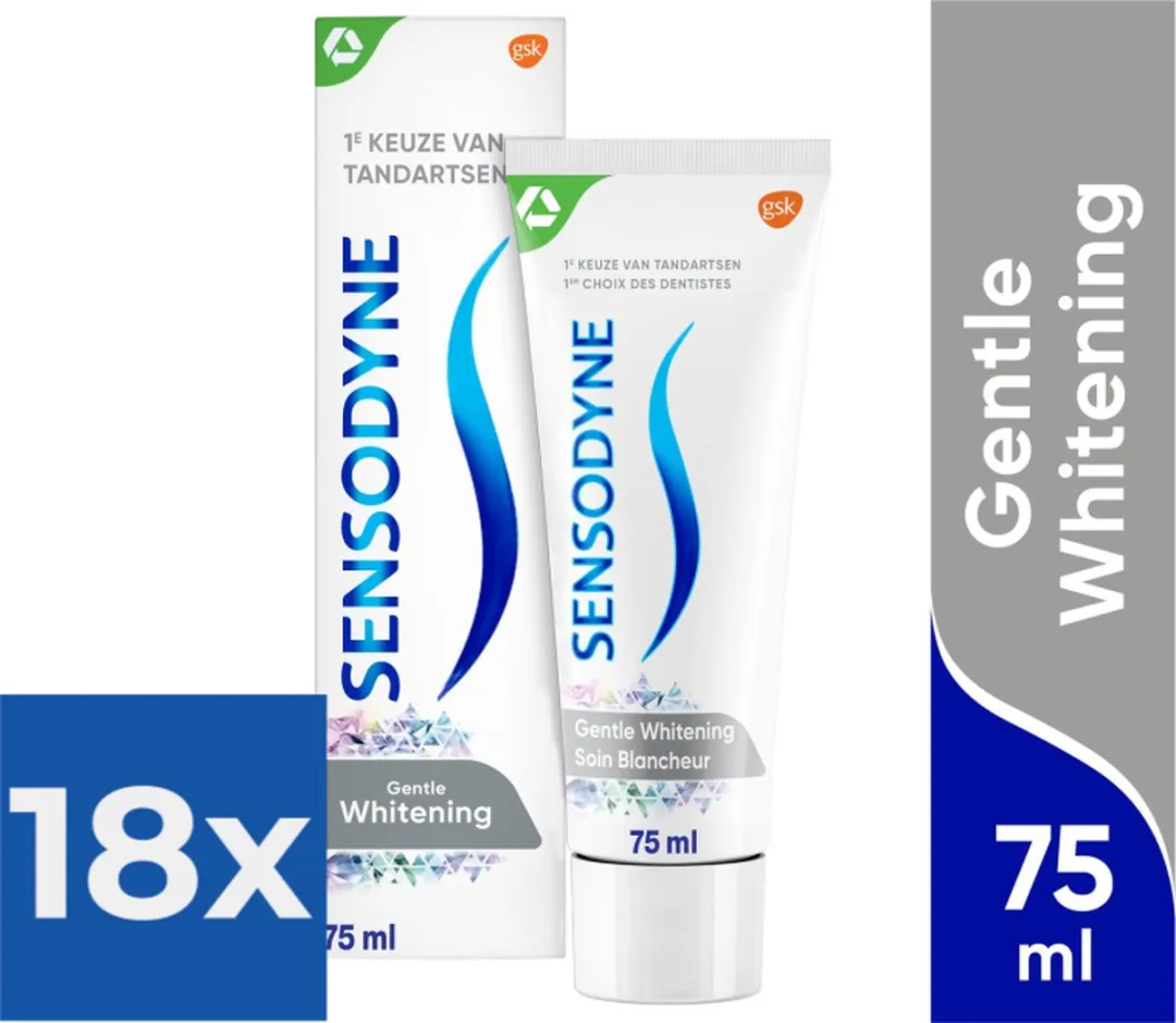 Sensodyne Gentle Whitening Tandpasta 20 Stuks