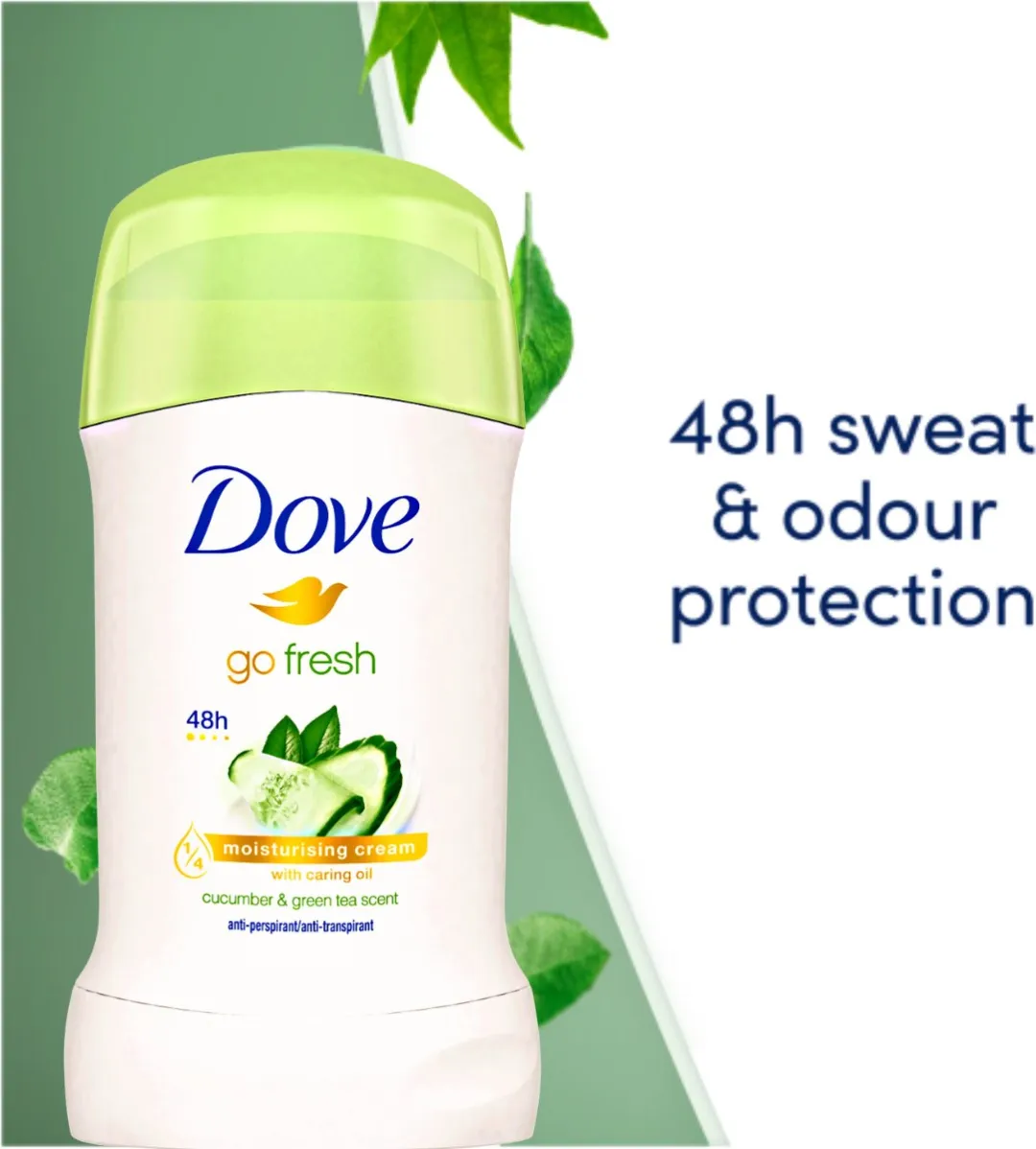 Dove Go Fresh Deodorant Stick - 2x40ml