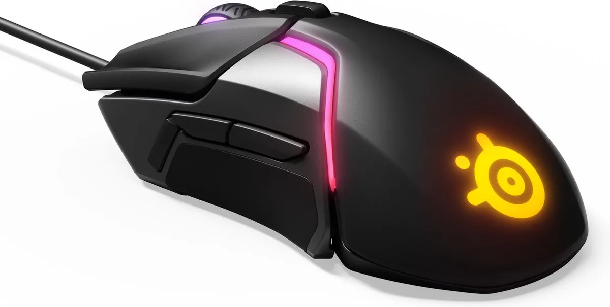 SteelSeries Rival 600 Gaming Muis - 12000 CPI - Zwart - afbeelding 6 van 6
