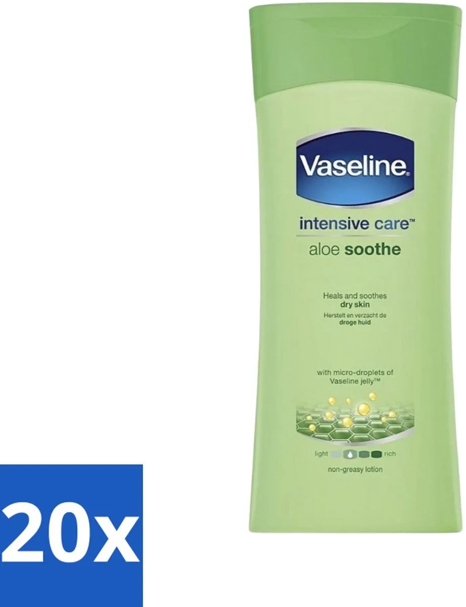 Vaseline Aloe Soothe Bodylotion 400ml