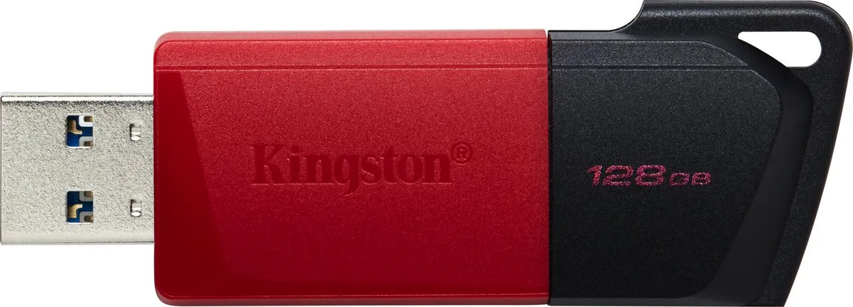 Kingston DataTraveler Exodia M DTXM/128GB USB-stick 128GB - Zwart/Rood