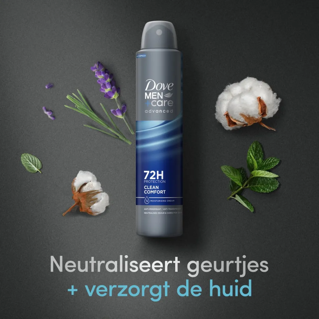 Dove Men+Care Anti-Transpirant Spray 6x200ml