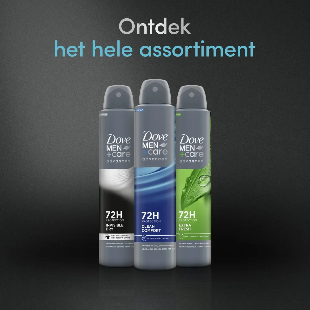Dove Men+Care Anti-Transpirant Spray 6x200ml