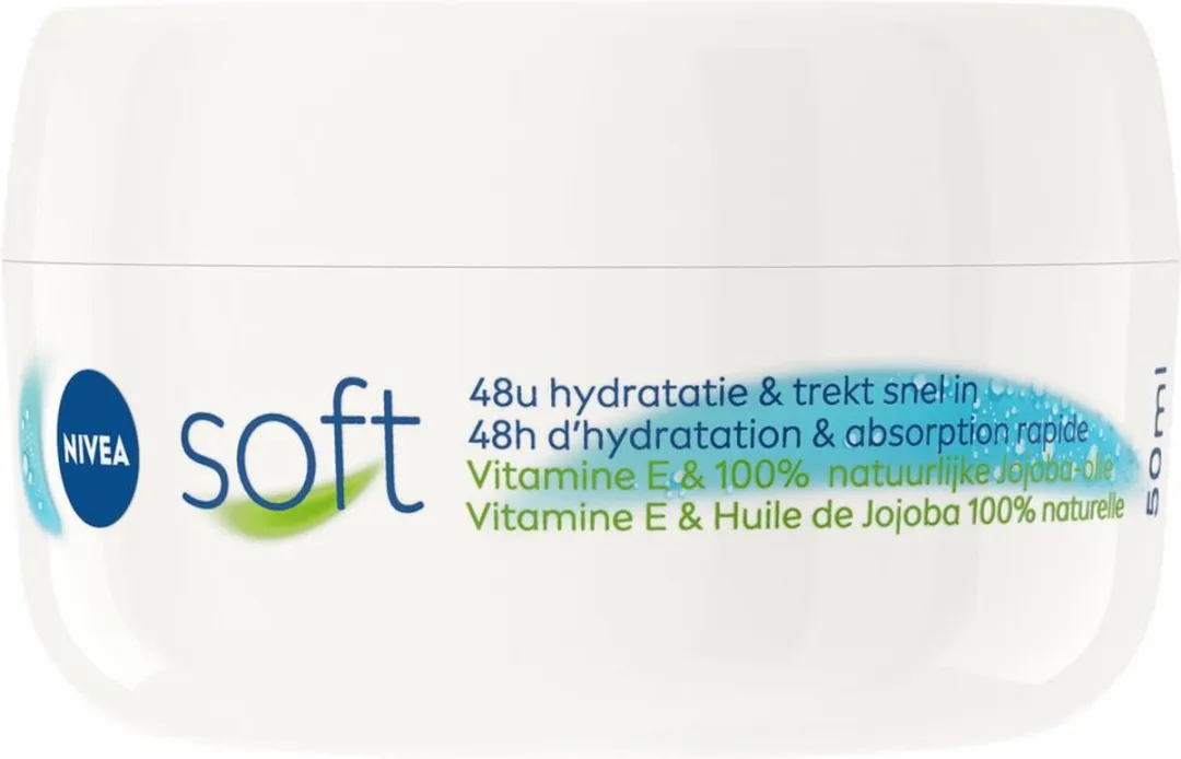 NIVEA Soft Bodycrème 200ml - 4 Stuks