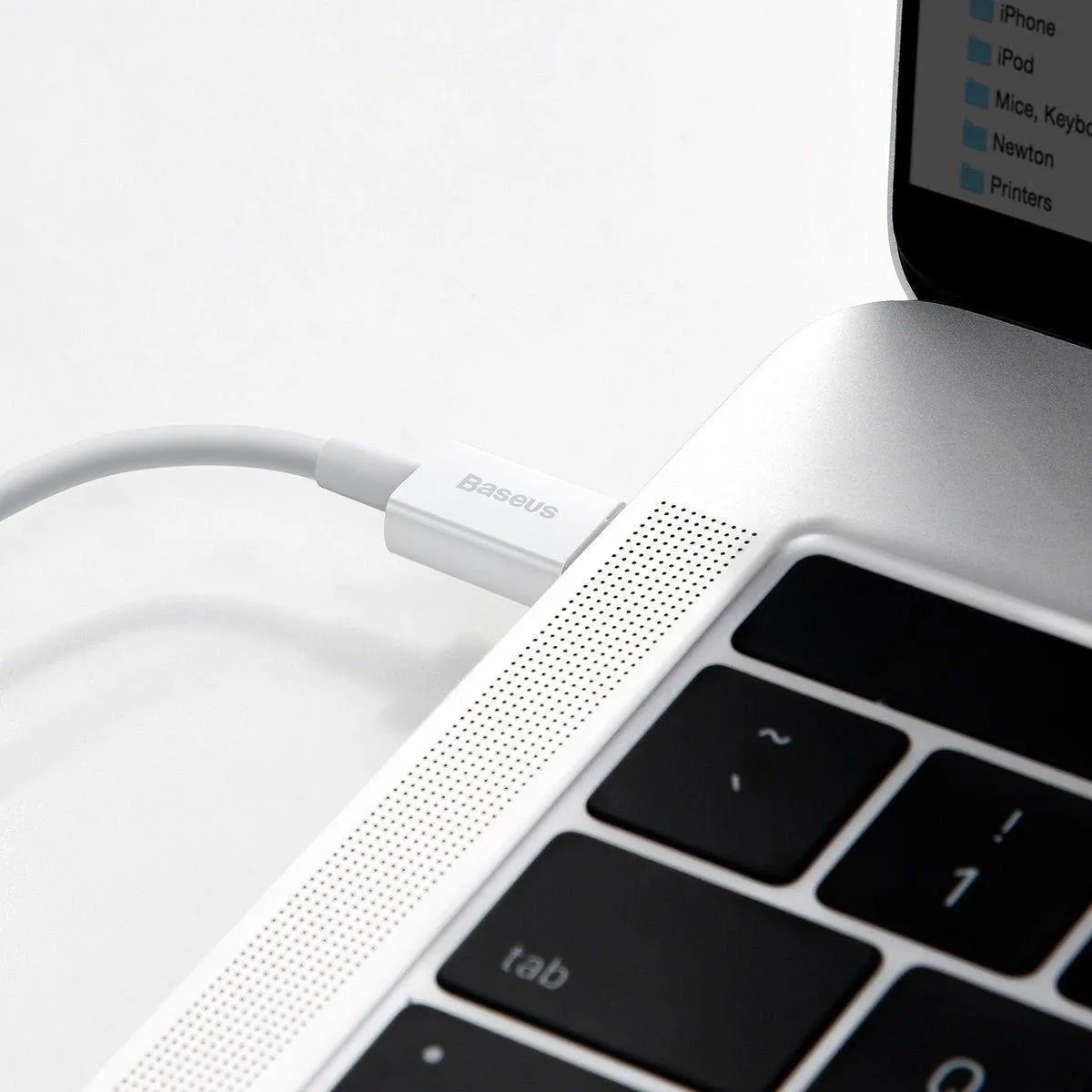 Baseus Superior Series USB-C naar Lightning PD 20W - 2m Wit