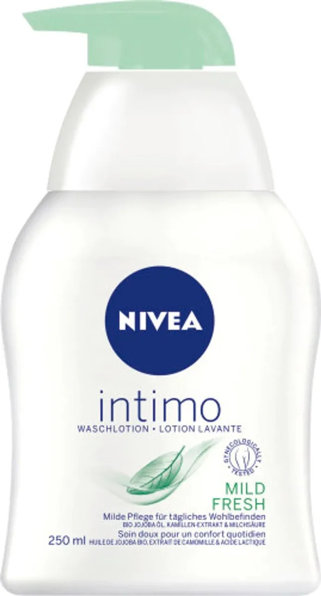 NIVEA Intimo Mild Fresh Waslotion 250ml - 6 Stuks