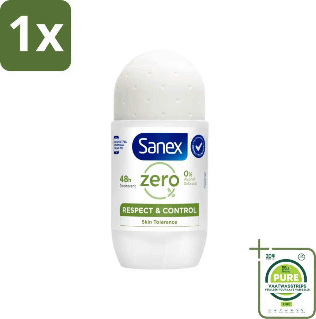 Sanex Deodorant Roller Zero% Normal Skin 50ml